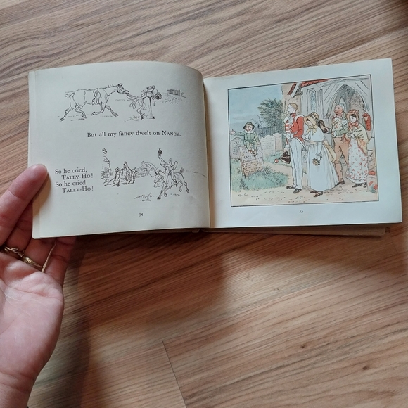 Antique 1910 Frederick Warne R. Caldecott's Picture Book No. 4 - Picture 6 of 9